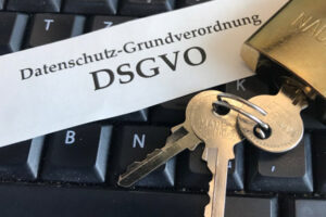 DSGVO Datenschutz Schlüssel Tastatur Sicherheit